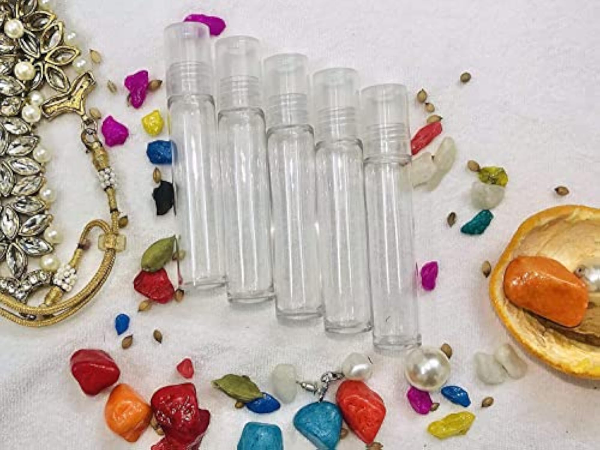 Reusable Roll On Bottles, Multi-Purpose Set of 100